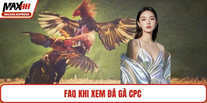 FAQ khi xem đá gà CPC